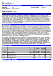 Program # 60068 - MCSO Warrant Strike Team Version 2/22/2013 s ...