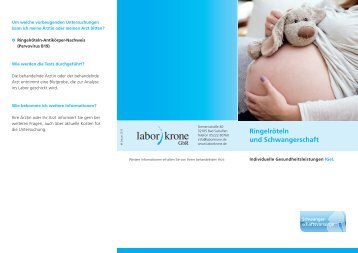 RingelrÃ¶teln und Schwangerschaft pdf - Labor Krone