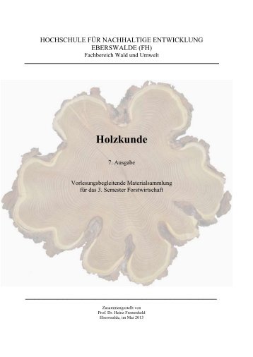 Holzkunde