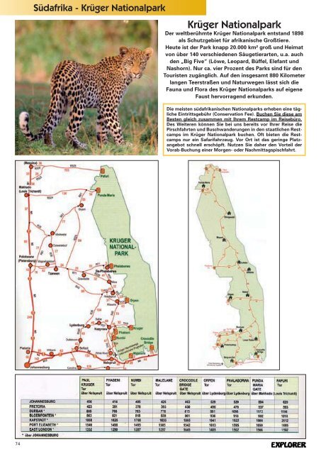 Indischer Ozean Südliches Afrika - Explorer Fernreisen