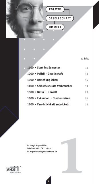 2. Semester - Volkshochschule Detmold