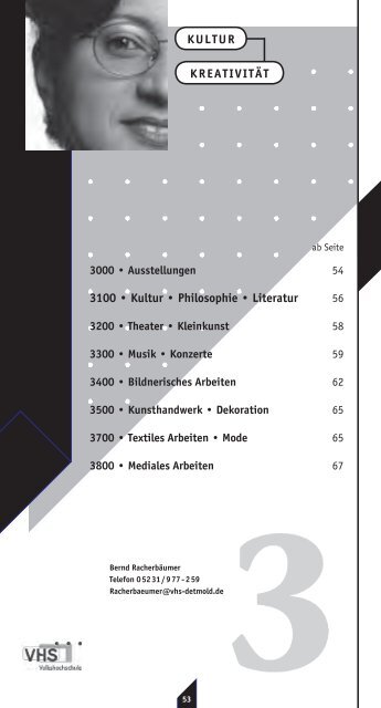 2. Semester - Volkshochschule Detmold