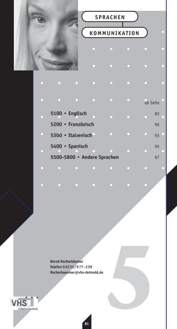 2. Semester - Volkshochschule Detmold