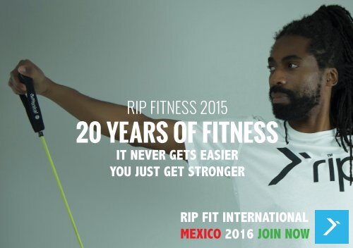 RIP FITNESS 20 YEAR ANNIVERSARY MAY 2015