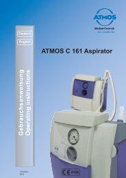 Atmos C 161 Aspirator - Medigroba GmbH