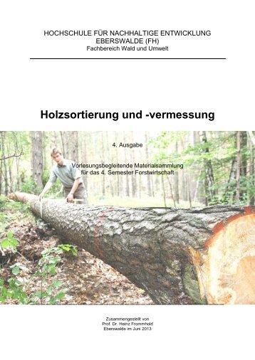 Holzsortierung und -vermessung