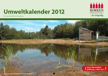 Umweltkalender 2011 Umweltkalender 2012 - Stadt Borken