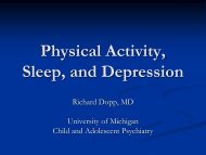 Richard Dopp - University of Michigan Depression Center