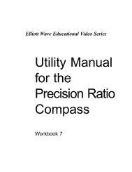 Utility Manual for the Precision Ratio Compass - Elliott Wave ...