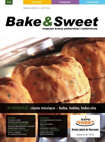 w numerze: ciasto miesiÄca â baba, babka, babeczka - Bake & Sweet