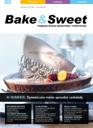w numerze: Dynamicznie roÅnie sprzedaÅ¼ czekolady - Bake & Sweet