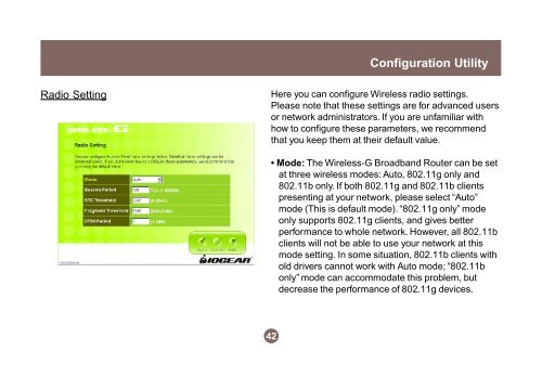 Wireless-G Broadband Router - IOGear