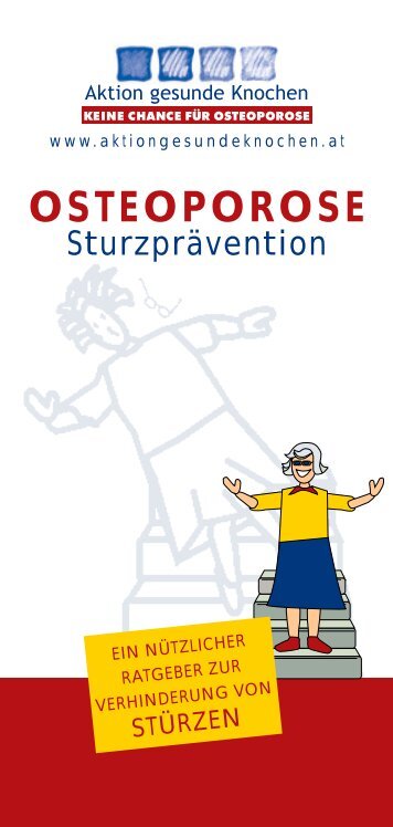 OSTEOPOROSE SturzprÃ¤vention - Aktion gesunde Knochen