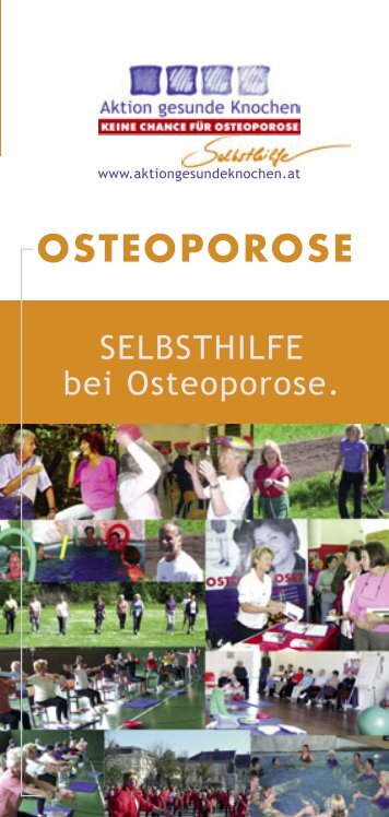 osteoporose selbsthilfe - Aktion gesunde Knochen