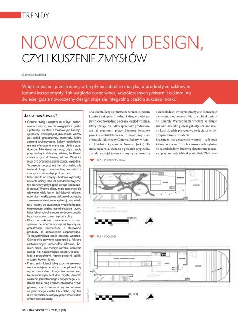 w numerze: Fundusze unijne: kto dostaÅ? Ile? na co? - Bake & Sweet