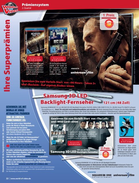 World of Video Kundenmagazin 2015-04