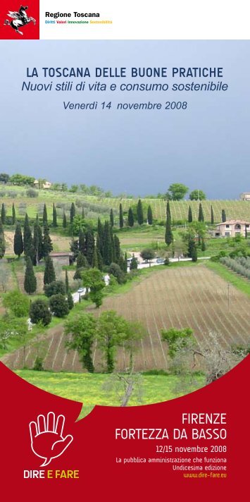 LA TOSCANA DELLE BUONE PRATICHE - Casa spa