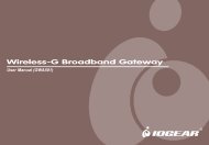 Wireless-G Broadband Gateway - Iogear