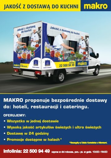 Dostawy dla klientÃ³w - Makro