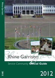 Rhine Garrison Service Community Official Guide - Method Publishing