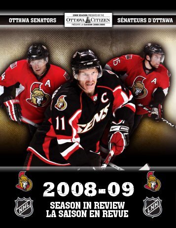 2008-09 Season in Review - Ottawa Senators - NHL.com