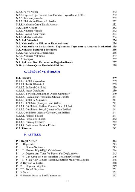 2007 yılı il çevre durum raporu - çevresel etki değerlendirme ...