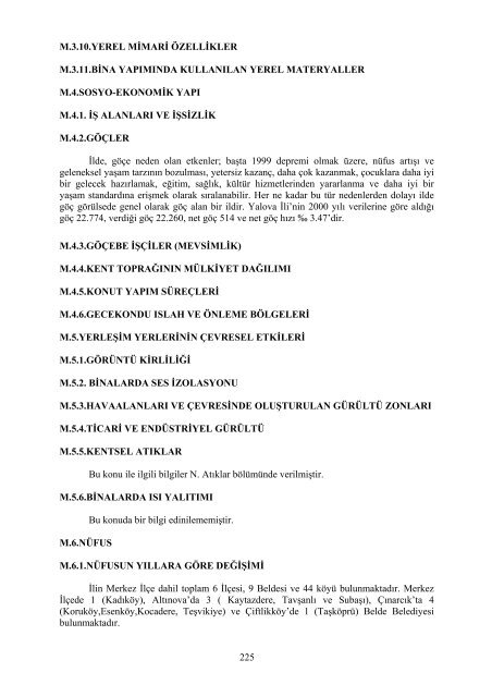 2007 yılı il çevre durum raporu - çevresel etki değerlendirme ...