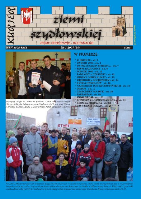ISSN 1508-8545 Nr 1-2007 (34) zima - Gmina SzydÅÃ³w