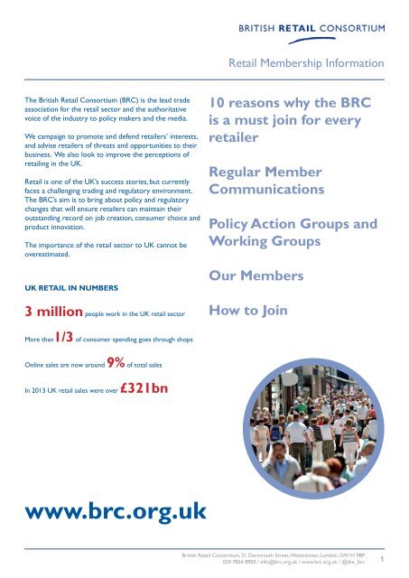 Our Members - British Retail Consortium