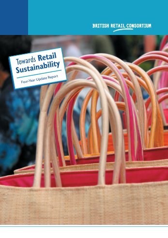 Towards Retail Sustainability - British Retail Consortium