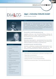 Jäger + Schmitter DIALOG GmbH - Innovation Point