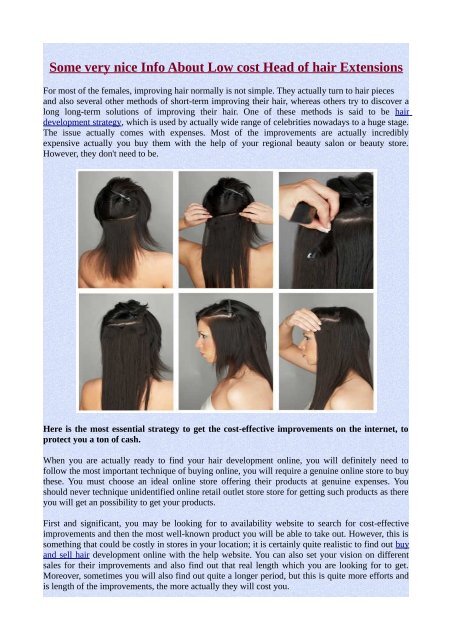 find hair extensions