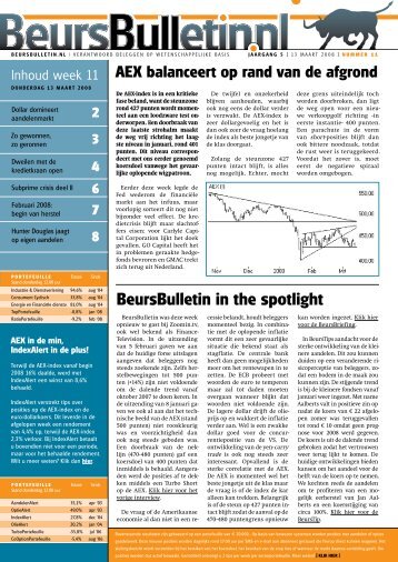 Dweilen met de kredietkraan open - Matrix Asset Management BV