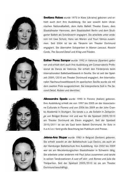 Ballett Dortmund Ensemble - ballet meets business