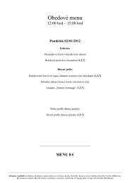 Obedové menu 02 1 -8 1 2012.rtf - Grand Hotel Permon