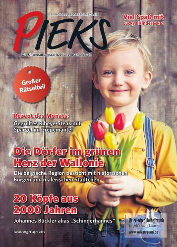 Das Regionale Patientenmagazin - Pieks 04/2015
