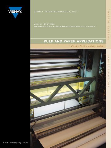PULP AND PAPER APPLICATIONS - Simex