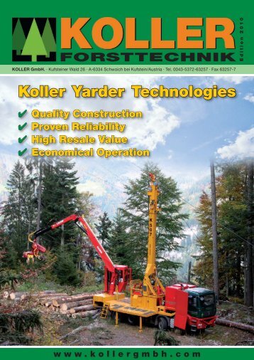 KOLLER GmbH. · Kufsteiner Wald 26