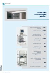 Technische Einrichtungen halitec® - Hammerlit