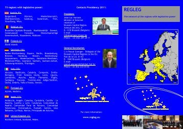 To see the brochure of the Brussels-Capital Region ... - RegLeg