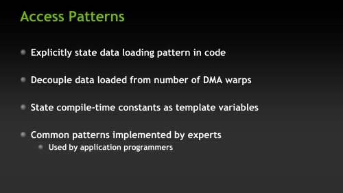 Cudadma: Overview and Code Examples