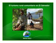 El turismo rural comunitario en El Salvador - Prisma