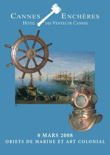 Objets de Marine et art colonial - Cannes - EnchÃ¨res