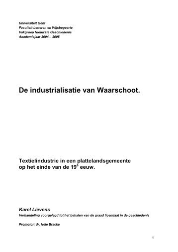 Hoofdstuk 1: Onderwerp, Probleemstelling en Bronnenoverzicht - Faro