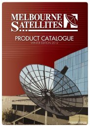 MELBOURNE SATELLITES CATALOGUE Winter August 2012 A4 ...