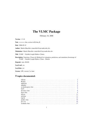 The VLMC Package - NexTag Supports Open Source Initiatives