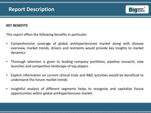 2013-2020 Global Antihypertensives Market (Therapeutics)