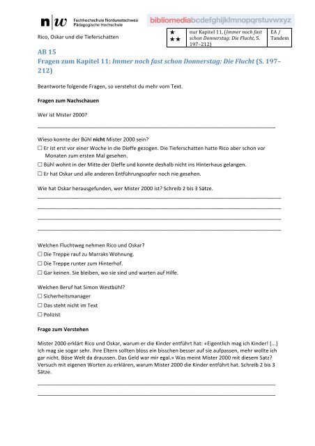 Immer Noch Fast Schon Donnerstag Die Flucht