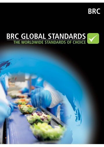 BRC BRC GLOBAL STANDARDS