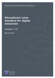 Educational value standard for digital resources (PDF, 304 KB)